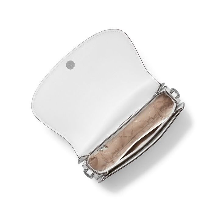 Bolsa Transversal Mila Média De Couro - Image 2